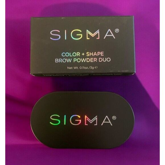SIGMA BEAUTY Color + Shape Brow Powder Duo in LIGHT 3 g / 0.11 oz NEW IN BOX - Picture 5 of 6